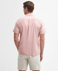Barbour - Nelson S/S, Summer Shirt, Pink Clay