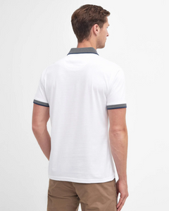 Barbour - Cornsay Polo, White