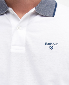 Barbour - Cornsay Polo, White