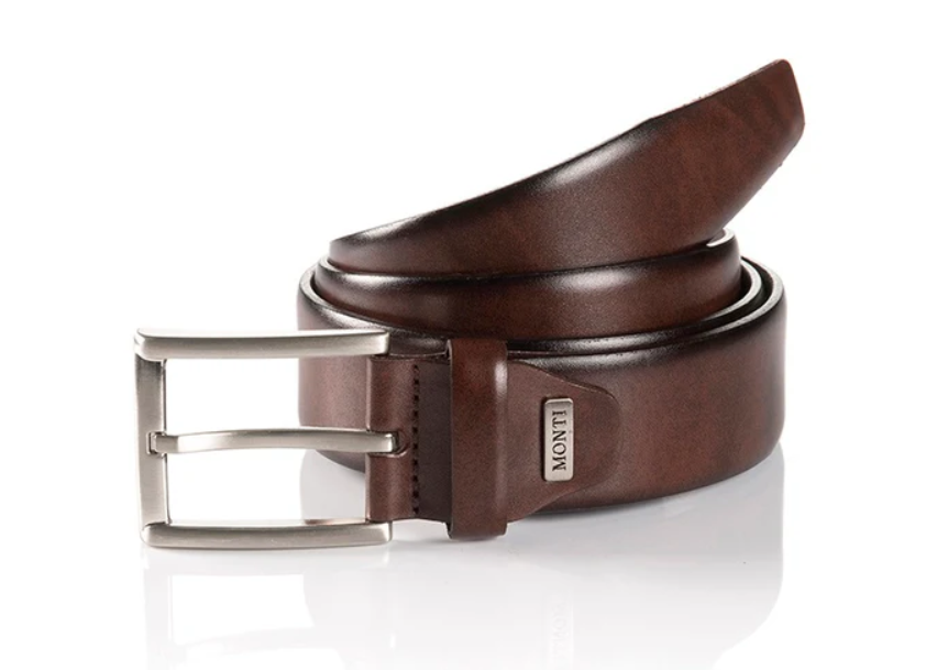 Monti - Brown Leather Belt