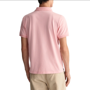 GANT -  3XL, Contrast Pique SS Rugger Polo, Bubblegum Pink