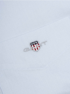GANT - Honeycomb Texture Shirt, Light Blue