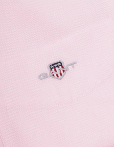 GANT - Honeycomb Texture Shirt, Light Pink