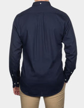 Load image into Gallery viewer, GANT - Honeycomb Texture Shirt, Evening Blue
