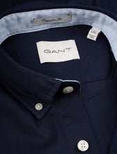 Load image into Gallery viewer, GANT - Honeycomb Texture Shirt, Evening Blue
