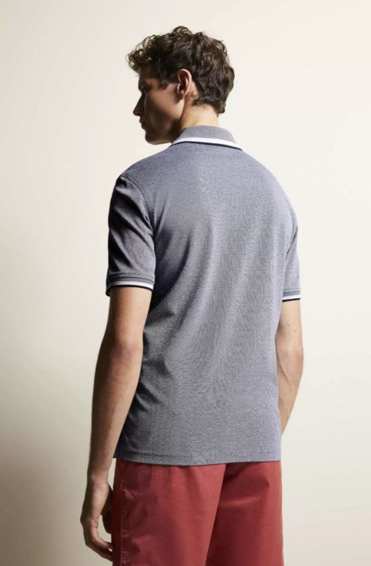 Bugatti - Polo Shirt Contrasting Stripes, Navy