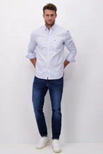 Load image into Gallery viewer, Fynch Hatton - Oxford Shirt, Check, Blue (L Only)
