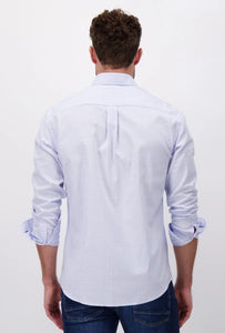 Fynch Hatton - Oxford Shirt, Check, Blue (L Only)
