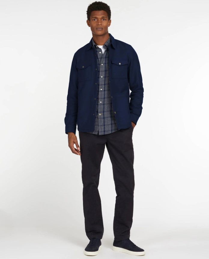 Barbour - Carrbridge  Twill Overshirt, Navy (L Only)