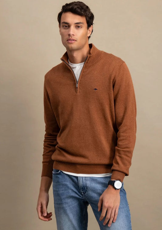 Fynch Hatton - Troyer-Zip, Walnut Brown
