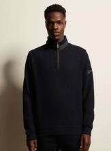 Load image into Gallery viewer, Bugatti - Half Zip Sweatshirt, Navy
