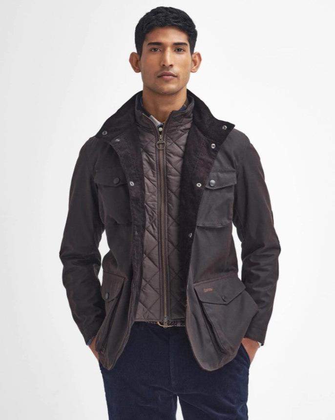 Barbour - Ogston Wax Jacket, Rustic (M Only)