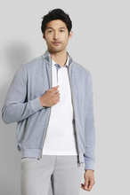 Load image into Gallery viewer, Bugatti - Sweatshirt with Band Collar, Light Blue
