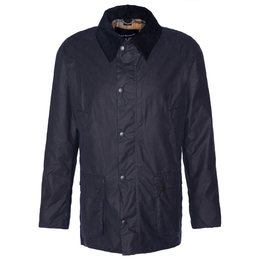 Barbour - Ashby Wax Jacket, Navy (XXL Only)