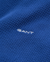Load image into Gallery viewer, GANT - Cotton Pique Half Zip, Rich Blue
