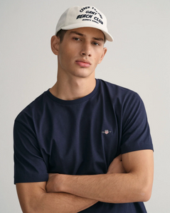 GANT - Regular Shield SS T-Shirt, Evening Blue