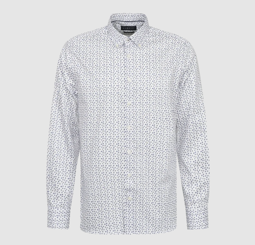 Bugatti - Blue Print Shirt