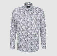 Load image into Gallery viewer, Bugatti - Blue Floral Shirt
