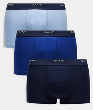 Load image into Gallery viewer, GANT - 3 Pack Core Trunks, College Blue
