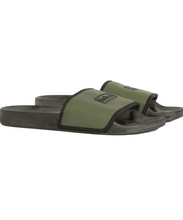 Load image into Gallery viewer, Barbour - Cresswell Slides, Olive
