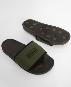 Barbour - Cresswell Slides, Olive