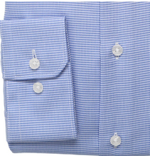 Load image into Gallery viewer, Seidensticker - Slim Fit Shirt, Blue Houndstooth
