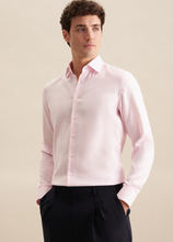 Load image into Gallery viewer, Seidensticker - Slim Fit Shirt, Pink Houndstooth
