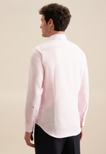 Load image into Gallery viewer, Seidensticker - Slim Fit Shirt, Pink Houndstooth
