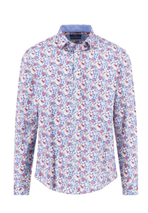Fynch Hatton - Flower Shirt, Berry