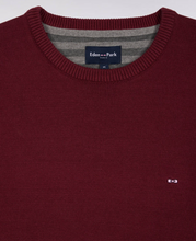 Load image into Gallery viewer, Eden Park - H BLE Plain Heavy Roundneck Sweater, Maroon
