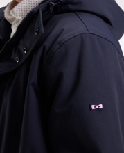 Load image into Gallery viewer, Eden Park - Long Navy Parka, Hooded, Percy
