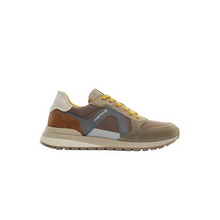 Load image into Gallery viewer, Ambitious - Teddy Panel Sneaker, Salvia / Brown, Bray
