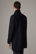 Load image into Gallery viewer, Strellson - Wool Cashmere Coat New Broadway, Navy (Size 44 Only)
