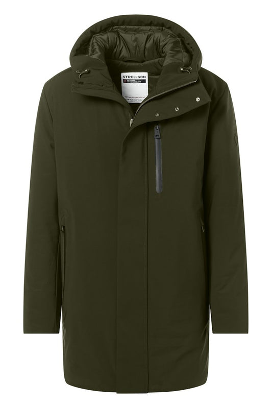 Strellson - Hooded Flex Cross Parka, Green (36R & 44R Only)