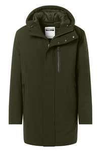 Strellson - Hooded Flex Cross Parka, Green
