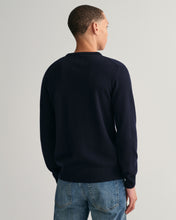 Load image into Gallery viewer, GANT - Superfine Lambswool C-Neck Sweater, Marine
