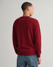 Load image into Gallery viewer, GANT - Superfine Lambswool C-Neck Sweater, Port Red
