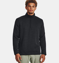 Load image into Gallery viewer, Under Armour - Storm SweaterFleece ¼ Zip, Black/White
