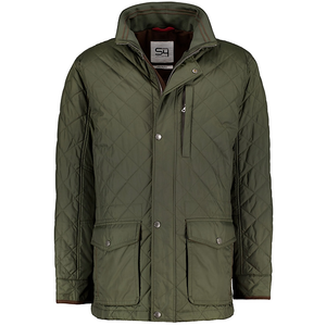 S4 Quilted Water Repellent Jacket, Green