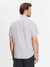 Load image into Gallery viewer, Bugatti - Short Sleeve Shirt - Diamond Pattern
