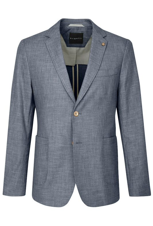 Bugatti - Slim Fit Sports Jacket, Blue
