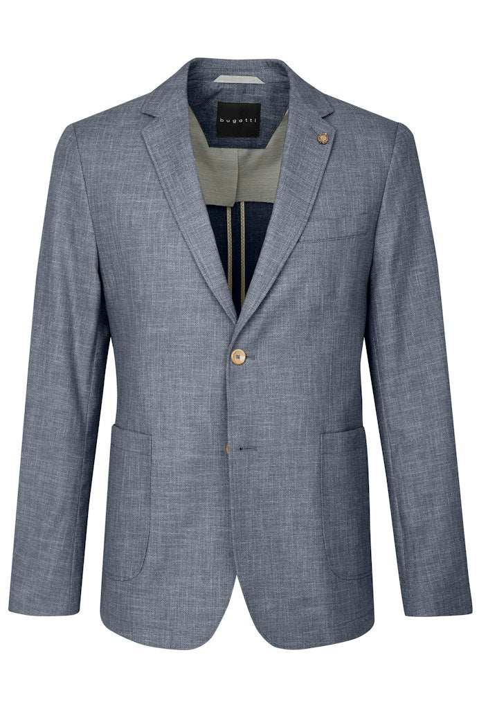 Bugatti - Slim Fit Sports Jacket, Charcoal