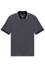 Load image into Gallery viewer, Bugatti - Polo Shirt Mercerized Cotton, Printed Navy
