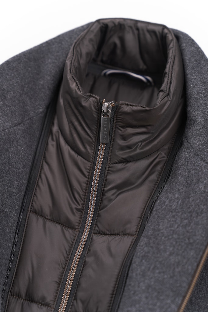 Bugatti - Rainseries Wool Coat, Charcoal ( 44, 48 & 50 Only)