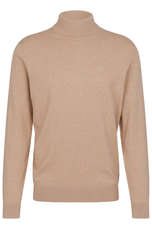 Bugatti - Knit Roll Neck, Beige