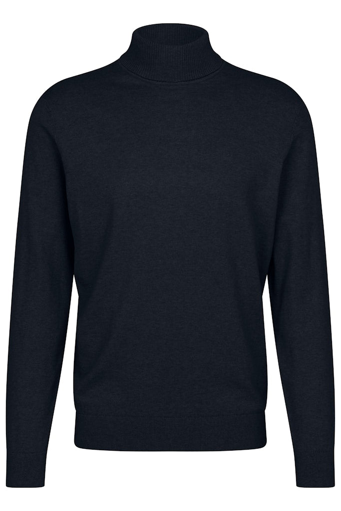 Bugatti - Knit Roll Neck, Navy