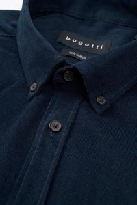 Bugatti - Button Down Cord Shirt, Navy