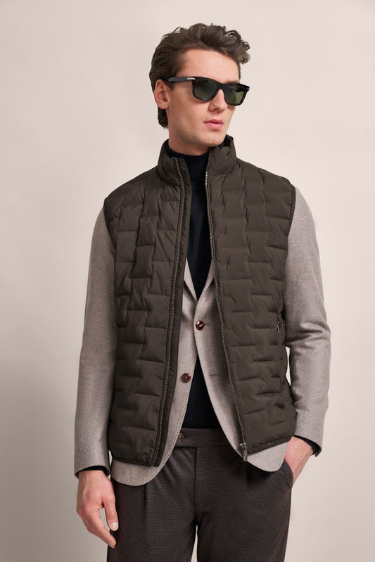 Bugatti - Gilet, Dark Green (3XL Only)