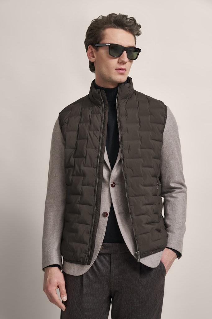 Bugatti - Gilet, Dark Green (S & 3XL Only)
