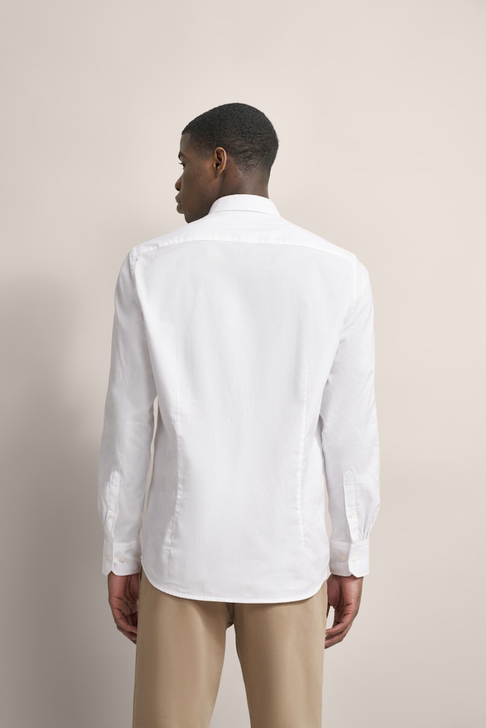 Bugatti - Button Down Oxford Shirt, White